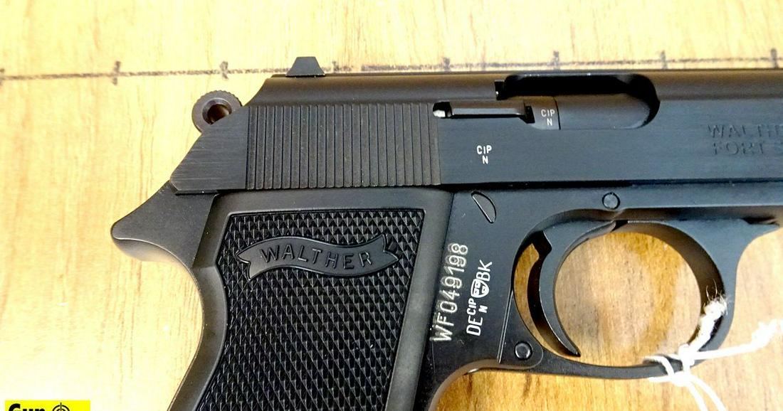 Walther PPK/S .22 LR Pistol. Like New. 3.3" Barrel. All: Walther PPK/S .22 LR Pistol. Like New. 3.3" Barrel. All Black and All Business! Combat Style Sights, External Extractor, Black Checkered Walther Grips, One Magazine with Finger Rest, Includes Original