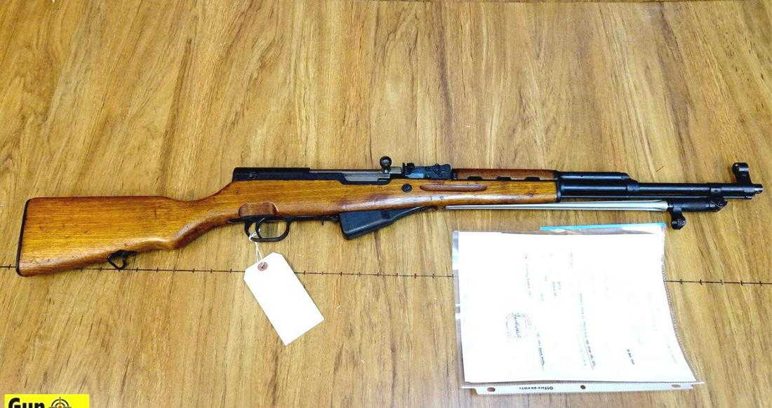 Chinese SKS 7.62 x 39 Rifle. Excellent Condition. 20": Chinese SKS 7.62 x 39 Rifle. Excellent Condition. 20" Barrel. Shiny Bore, Tight Action Nice to See in this Condition! Retains Military Iron Sights, Cleaning Rod and Folding Bayonet. Rifle has All Matc