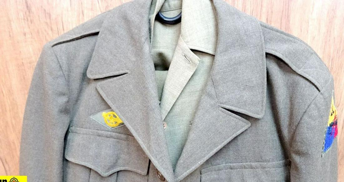 US Uniform . Excellent Condition. WWII US 11th Armored: US Uniform . Excellent Condition. WWII US 11th Armored Division Uniform in Overall Excellent Condition. To include: Ike Jacket, Trousers, and shirt with patch. Overall about a size medium. Can Find No