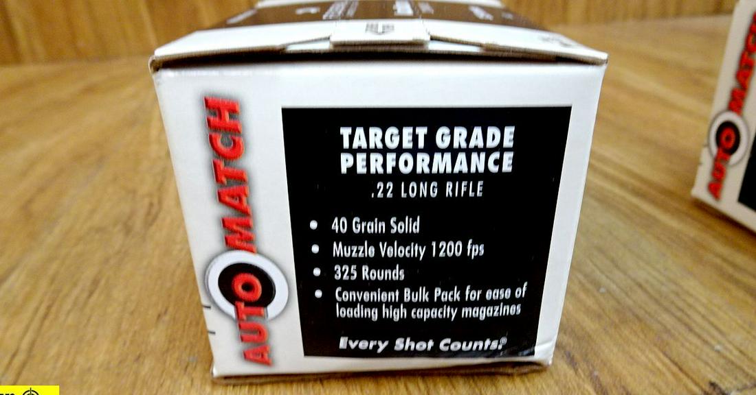 Federal 22LR Ammo. 650 Rounds of AUTO MATCH 40 Gr .: Federal 22LR Ammo. 650 Rounds of AUTO MATCH 40 Gr . (47382)