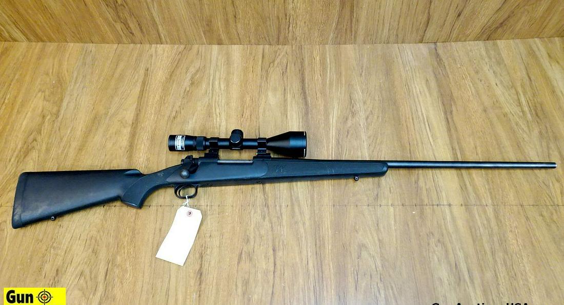 Winchester 70 .300 WIN MAG Rifle. Very Good. 26": Winchester 70 .300 WIN MAG Rifle. Very Good. 26" Barrel. Shiny Bore, Tight Action Satin Black Finish Overall, Push Feed Action with Safety On Bolt, Receiver is Mounted With Rings Holding a Nikon Buckm