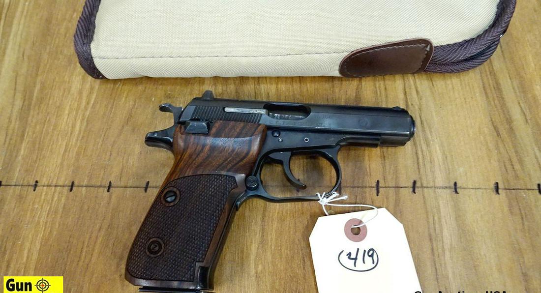 CZ 83 9 MM BROWNING LONG Pistol. Very Good. 3.75": CZ 83 9 MM BROWNING LONG Pistol. Very Good. 3.75" Barrel. Shiny Bore, Tight Action CAI Import, Very Well Made all Steel Pistol. Features Polished Flats and Matt Rounds, Combat Sights, Spur Hammer, Bea