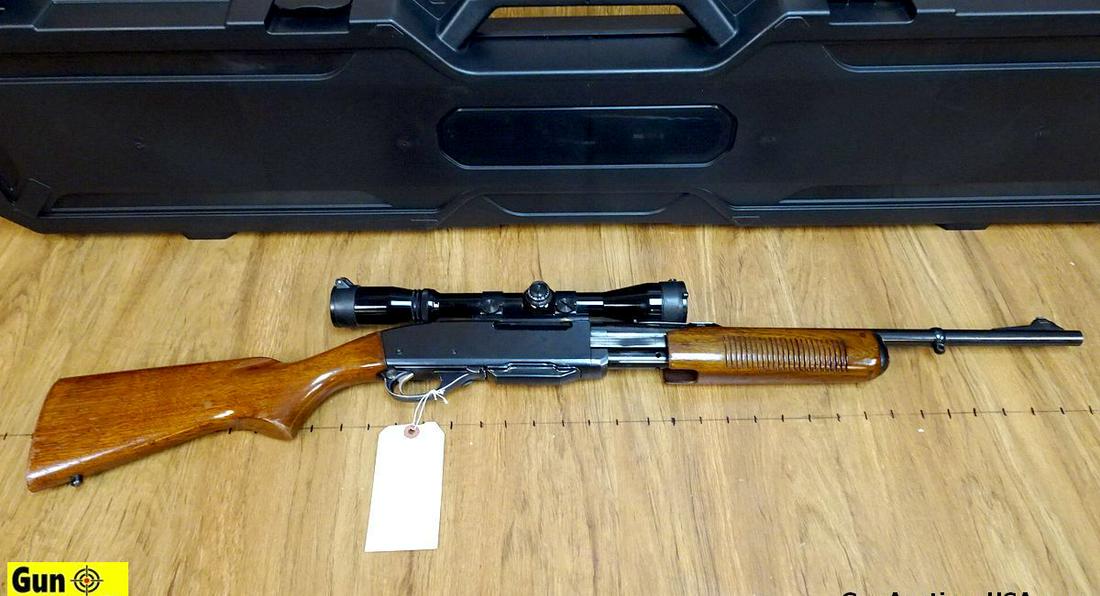 REMINGTON 760 GAME MASTER .308 WIN CARBINE Rifle. Good: REMINGTON 760 GAME MASTER .308 WIN CARBINE Rifle. Good Condition. 18" Barrel. Shiny Bore, Tight Action Carbine Model, Rear Sight Has Been Removed, Sling Swivel Studs are on the Rifle, Weaver Scope Bas