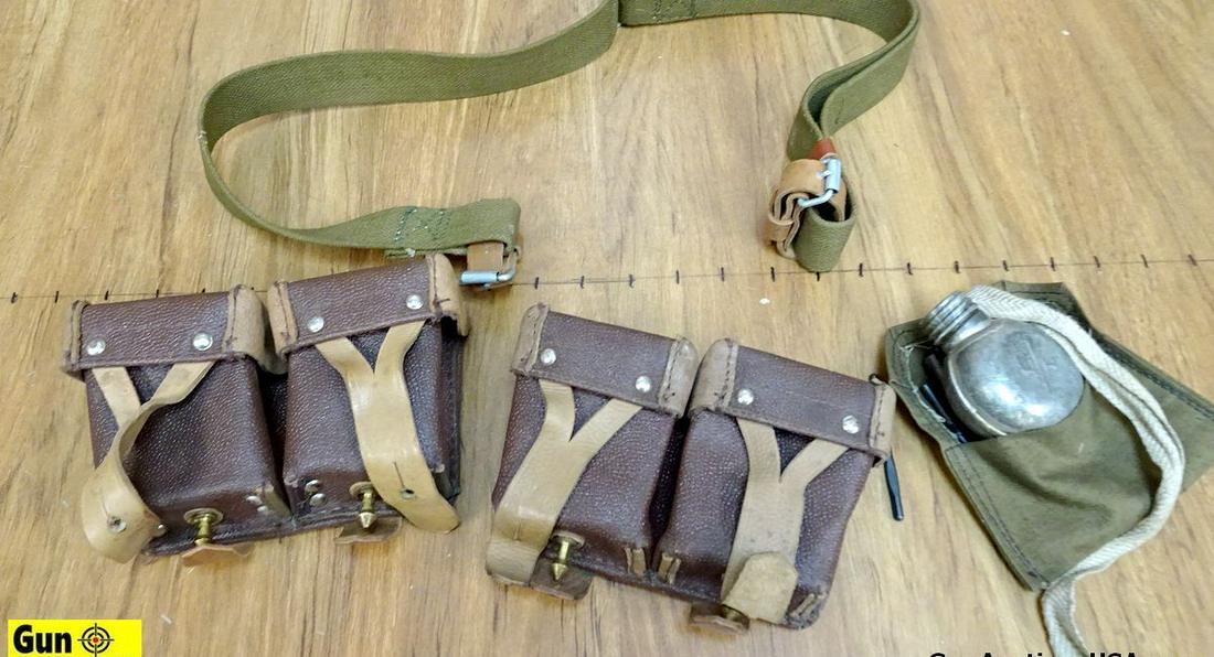 Russian Mosin Nagant 91/30 Accessories. Very Good. A: Russian Mosin Nagant 91/30 Accessories. Very Good. A Great Grab Bag Includes Two Ammunition Pouches, One Oiler, Firing Pin Gage, Jag and Muzzle Cover, One Dog Eared Type Sling. . (49593)