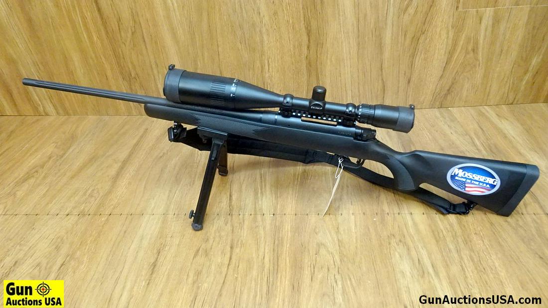 Mossberg 100 ATR .308 WIN TARGET Rifle. Excellent: Mossberg 100 ATR .308 WIN TARGET Rifle. Excellent Condition. 22" Barrel. Shiny Bore, Tight Action Light Profile Barrel, 1/2 Fluted. Matte Finish On Barreled Action, Black Synthetic Stock, LBA Trigger 
