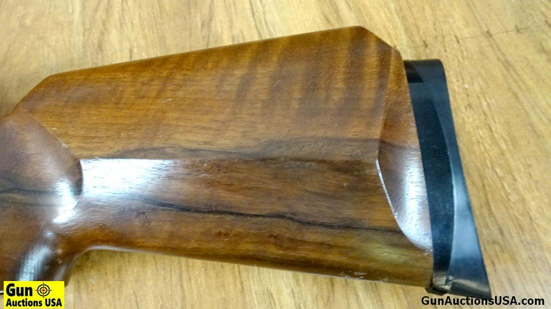 H.WEIHRAUCH HW60M .22 CAL TARGET Rifle. Very Good. 26": H.WEIHRAUCH HW60M .22 CAL TARGET Rifle. Very Good. 26" Barrel. Shiny Bore, Tight Action Full Bull Barrel with Target Crown, Single Shot Receiver, Forend of Barrel is Grooved for Globe Sight, Receiver 