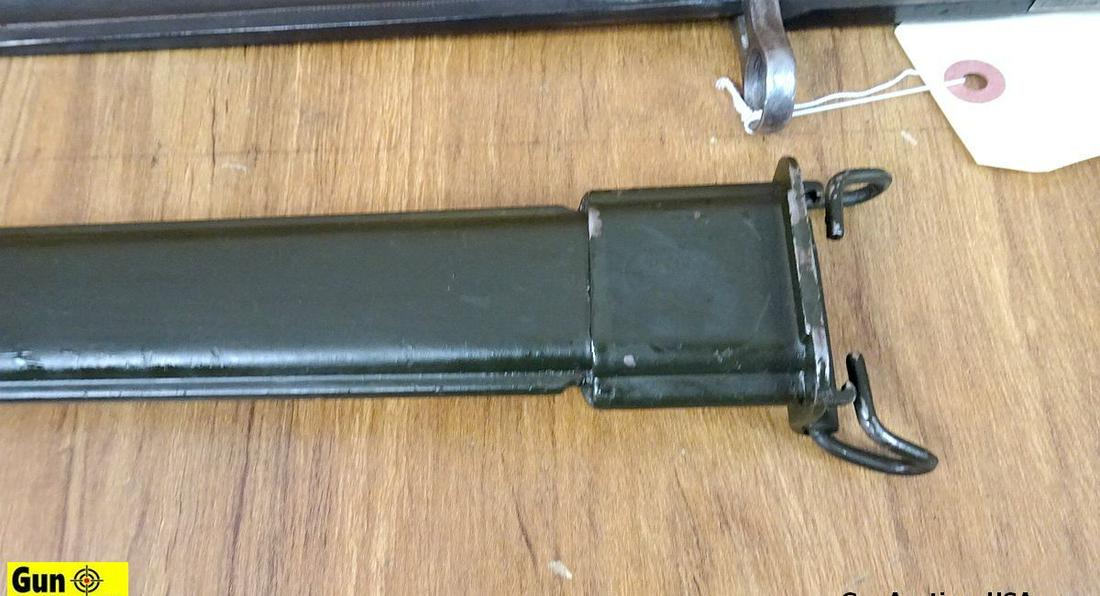 PAL BOMB STAMPED COLLECTOR'S Bayonet. Excellent Condition. U.S. BOMB Stamped, Dated 1943, Rifle: PAL BOMB STAMPED COLLECTOR'S Bayonet. Excellent Condition. U.S. BOMB Stamped, Dated 1943, Rifle Bayonet, Possibly M1 30 Cal Garand Bayonet. Includes Scabbard, BOMB STAMPED EUS. Collector's Take Notice