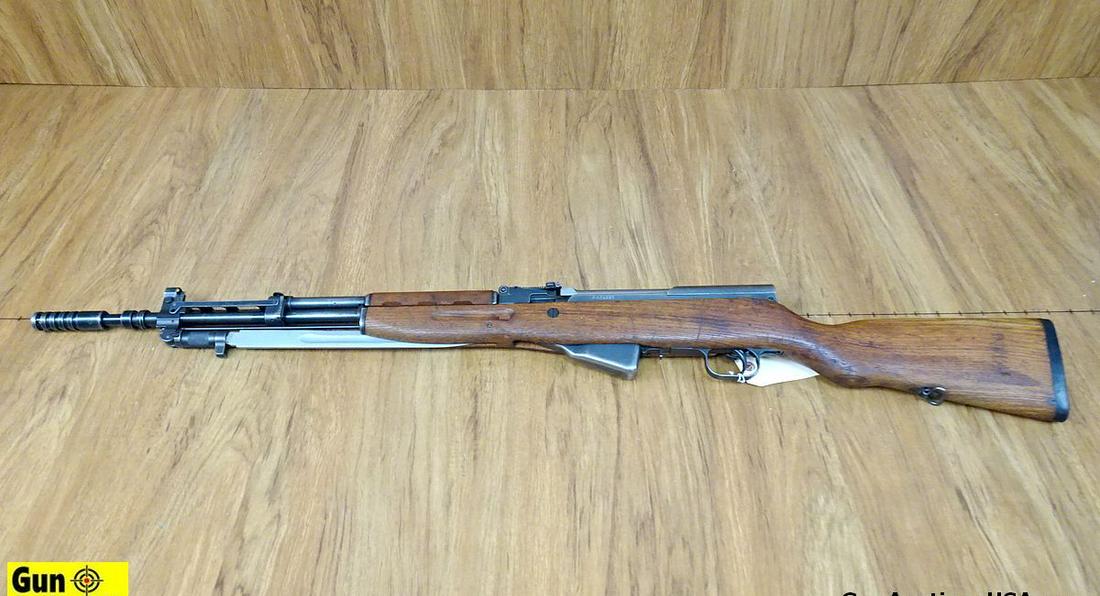 Yugoslavia KBI M59/66 7.62 x 39 YUGO Rifle. Good Condition. 24" Barrel. Folding Bayonet, Grenade: Yugoslavia KBI M59/66 7.62 x 39 YUGO Rifle. Good Condition. 24" Barrel. Folding Bayonet, Grenade Launcher System with Sight, Sling Swivels, Receiver in the White, Rear Sight Adjustable to 1000 Meters,