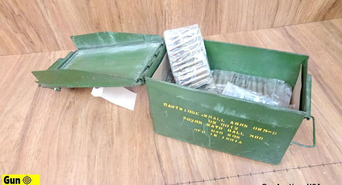 Surplus .308 Ammo. 400 Rounds in a Medium Steel Ammo Can. . (56694): Surplus .308 Ammo. 400 Rounds in a Medium Steel Ammo Can. . (56694)