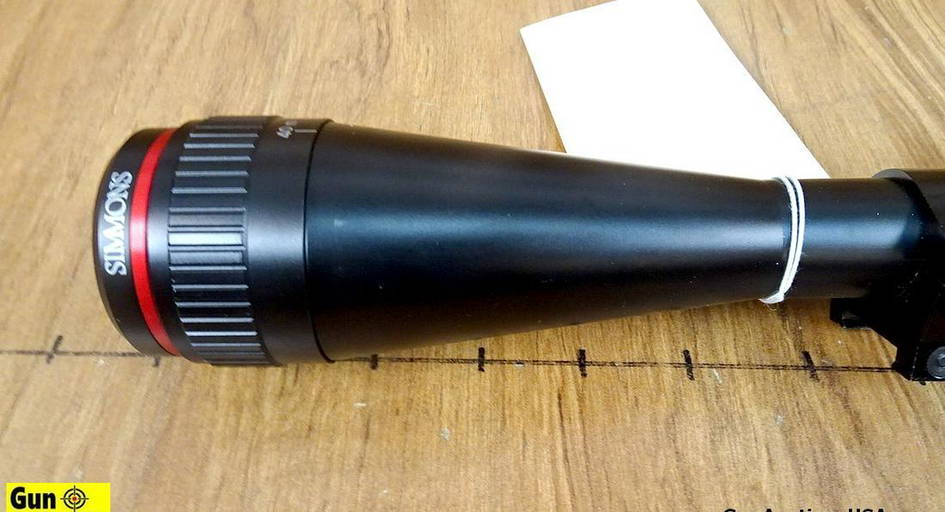 Simmons 1075 Scope. Very Good. 6.5 20x34 Scope, Front Focus, Aluminum