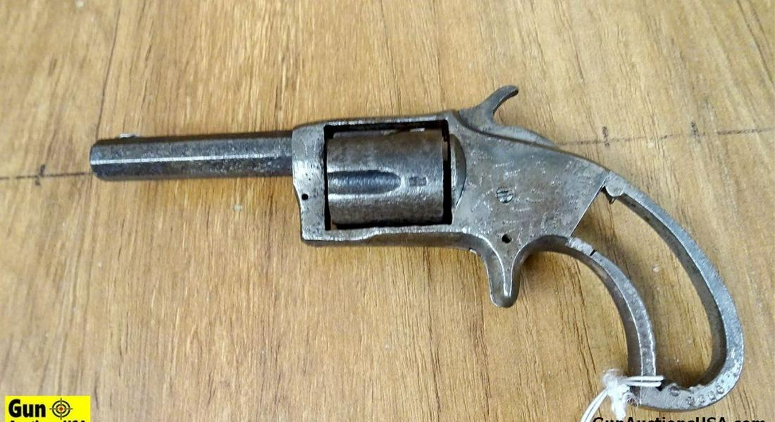BACON ARMS CO. GUARDIAN .32 RIMFIRE Revolver. Needs Repair. 2.25" Barrel. VINTAGE, Octagonal Barrel,: BACON ARMS CO. GUARDIAN .32 RIMFIRE Revolver. Needs Repair. 2.25" Barrel. VINTAGE, Octagonal Barrel, Fluted Cylinder, Missing Grips, Internal, Trigger and Possibly Needing other Repairs. NEEDS REPAIR.