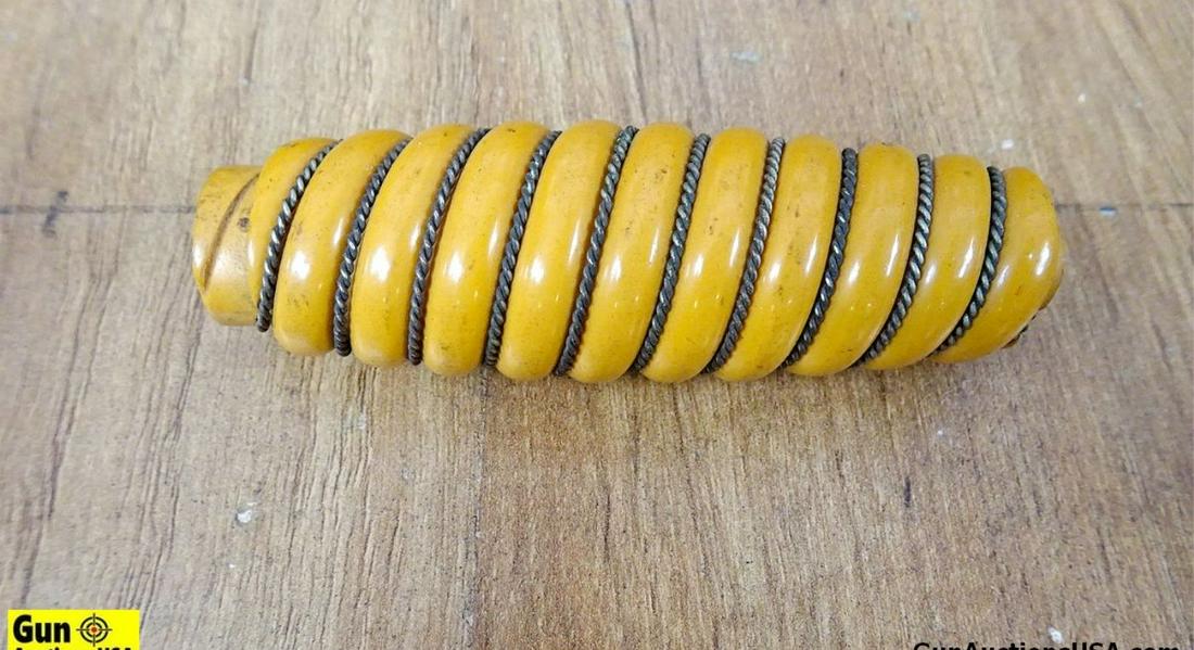 German Militaria Dagger Handle. Good Condition. Orange Polymer German Dagger Handle. . (57843): German Militaria Dagger Handle. Good Condition. Orange Polymer German Dagger Handle. . (57843)