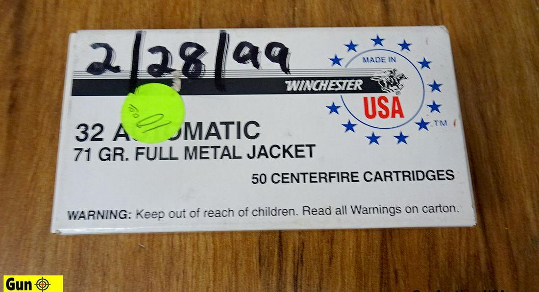 Blazer, Winchester .32 AUTO Ammo. 300 Rounds of Mixed.. (55261): Blazer, Winchester .32 AUTO Ammo. 300 Rounds of Mixed.. (55261)