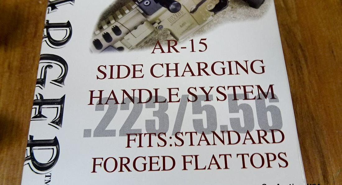 Devil Dog Concepts Charging Handle. Like New. AR15 Standard Flat Top Charging Handle with Box and: Devil Dog Concepts Charging Handle. Like New. AR15 Standard Flat Top Charging Handle with Box and Papers. . (55135)