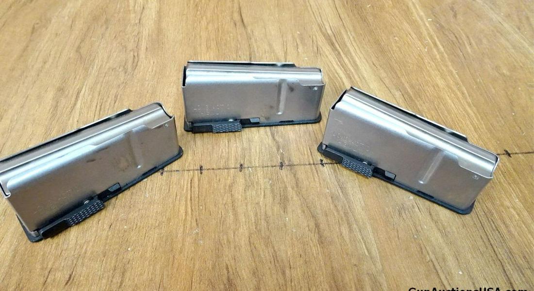 Long Action Magnum Magazines. Excellent Condition. Lot of 3; Magazines. . (57571): Long Action Magnum Magazines. Excellent Condition. Lot of 3; Magazines. . (57571)