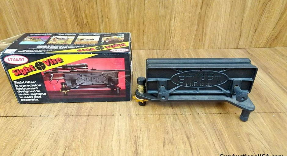 Stuart Sight Vise. Excellent Condition. One Sight Vise, Precision Rifle