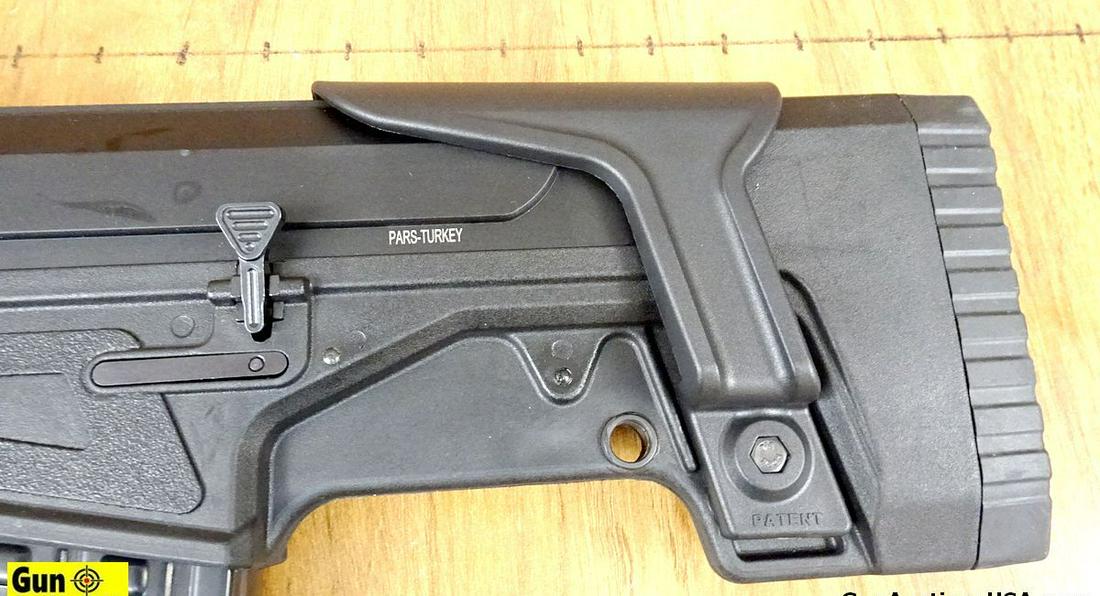 AMERICAN TACTICAL BULL-DOG 12 ga. Semi Auto Shotgun. NEW in Box. 19" Barrel. BULL PUP Design with: AMERICAN TACTICAL BULL-DOG 12 ga. Semi Auto Shotgun. NEW in Box. 19" Barrel. BULL PUP Design with Fixed Rear Stock with Adjustable Cheek Riser. Full Length Picatinny Rail, Ambidextrous Cocking, AR Sty