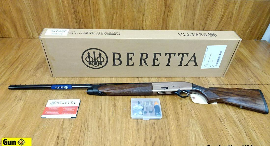 Beretta A400 XPLOR ACTION 20 ga. Semi Auto Shotgun. NEW in Box. 32" Barrel. Features a Full Length: Beretta A400 XPLOR ACTION 20 ga. Semi Auto Shotgun. NEW in Box. 32" Barrel. Features a Full Length Ventilated Rib, Red Fiberoptic Front sight, Bronze in Color Receiver, Slotted for Scope Rings, STUNNI