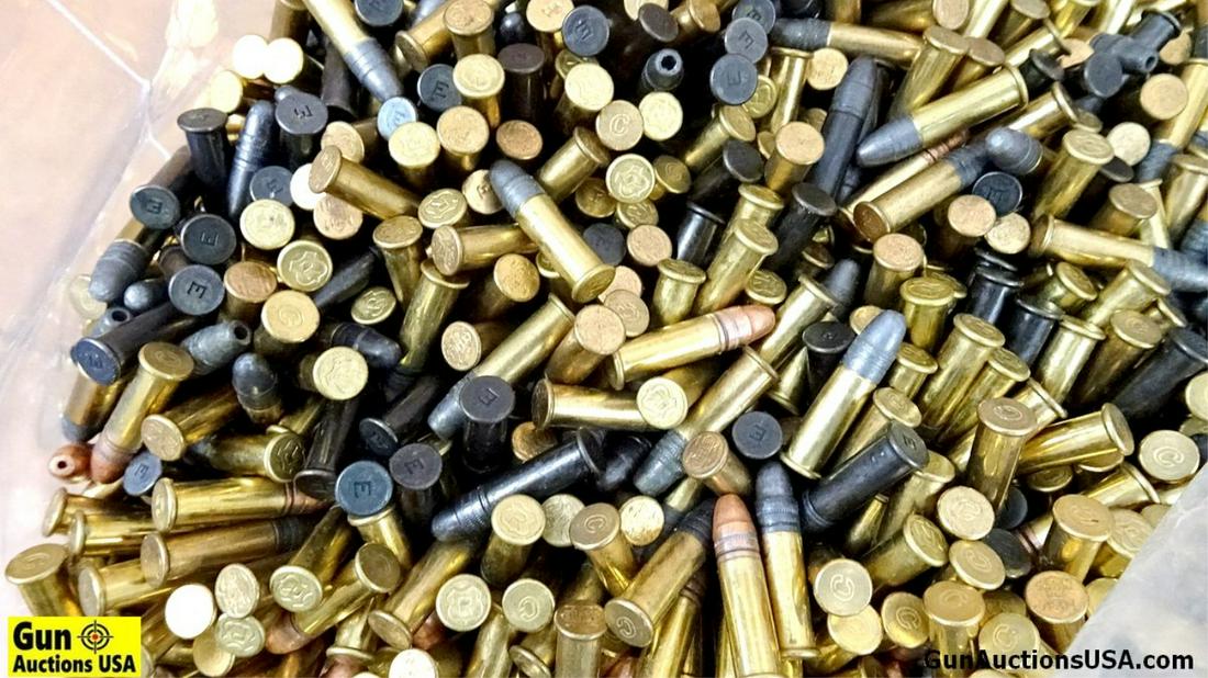 Federal, Etc. .22LR Ammo. 2500 Rounds, Assorted 22LR Ammo. Includes Plastic Ammo Can. . (60809): Federal, Etc. .22LR Ammo. 2500 Rounds, Assorted 22LR Ammo. Includes Plastic Ammo Can. . (60809)