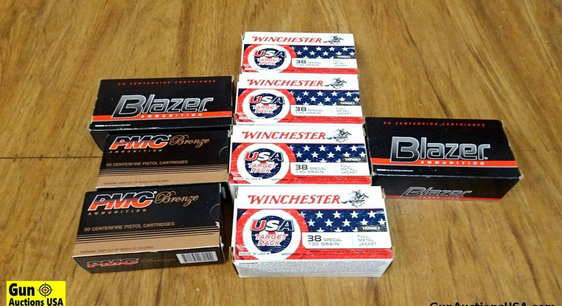PMC, Winchester .38 Special Ammo. 400 Rounds of Mixed. . (59337): PMC, Winchester .38 Special Ammo. 400 Rounds of Mixed. . (59337)