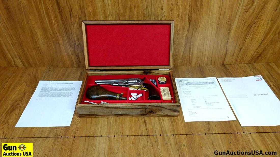 Colt FULL FLUTED ARMY .44 Single Action Cap and Ball Revolver. Good Condition. 6.5" Barrel.: Colt FULL FLUTED ARMY .44 Single Action Cap and Ball Revolver. Good Condition. 6.5" Barrel. Shootable Bore, Tight Action Produced in December 1860 and Shipped to Colt Manufacturing in New York City be