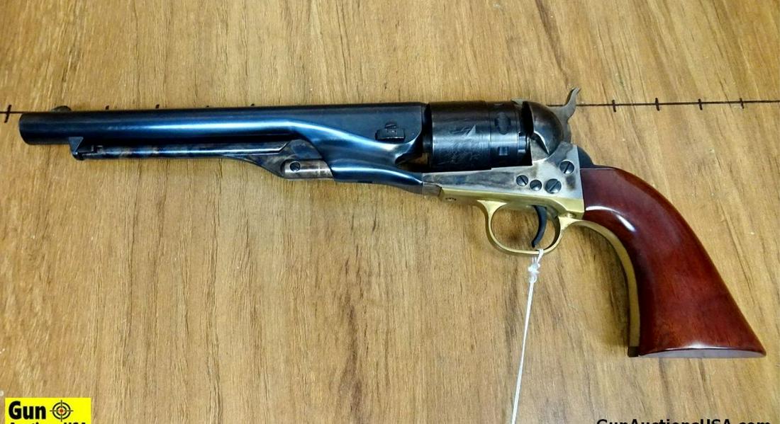 Uberti 1860 ARMY Caliber .45 Colt. Single Action Revolver.. Features A Cylinder Conversion: Uberti 1860 ARMY Caliber .45 Colt. Single Action Revolver.. Features A Cylinder Conversion to .45 Colt. Excellent Condition. 8" Barrel. Shiny Bore, Tight Action Smooth Barrel, GORGEOUS Color Case Hard