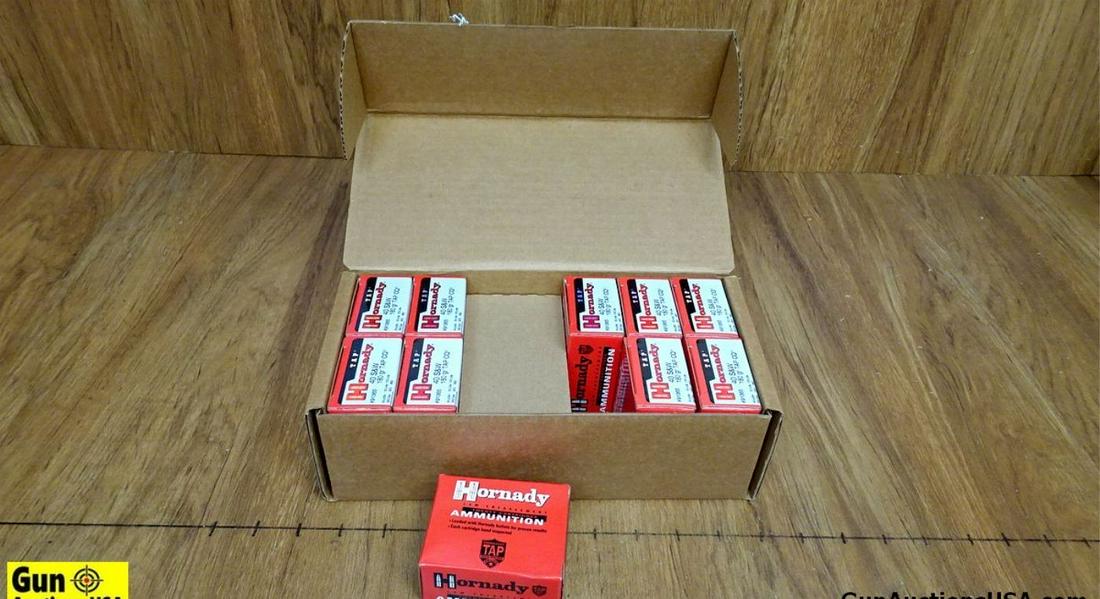 Hornady Tap .40 S&w Tap Cq Ammo. 200 Rounds Of 180 Gr Tap Cq. (55814