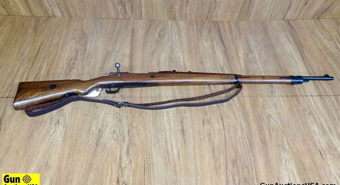 DWM (Springfield Import) 1908 7X57 Bolt Action COLLECTOR'S Rifle. Very Good. 29.5" Barrel. Shootable: DWM (Springfield Import) 1908 7X57 Bolt Action COLLECTOR'S Rifle. Very Good. 29.5" Barrel. Shootable Bore, Tight Action Proof Marks on Receiver, Bolt and Butt Stock. Matching Numbers on Receiver and M