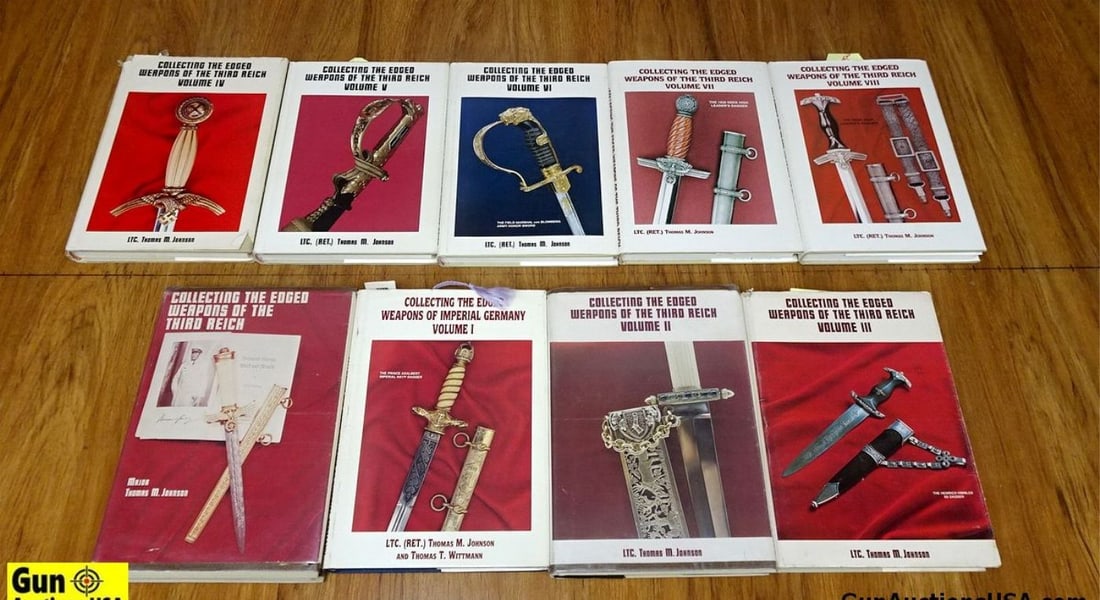 Books. Very Good. Lot of 9; Books on Collecting the Edged Weapon of the Third Reich. . (63945): Books. Very Good. Lot of 9; Books on Collecting the Edged Weapon of the Third Reich. . (63945)