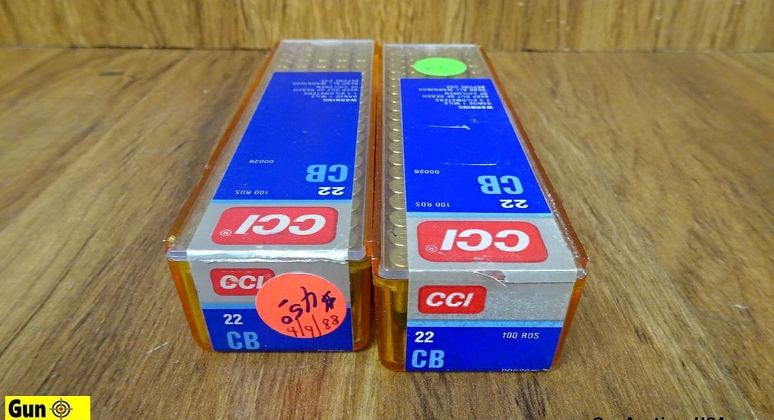 CCI, Remington, Etc. .22S, .22CB Ammo. 1100 Rds in total, 400 Rds- .22CB, and 700 Rds- .22S, .: CCI, Remington, Etc. .22S, .22CB Ammo. 1100 Rds in total, 400 Rds- .22CB, and 700 Rds- .22S, . (64573)