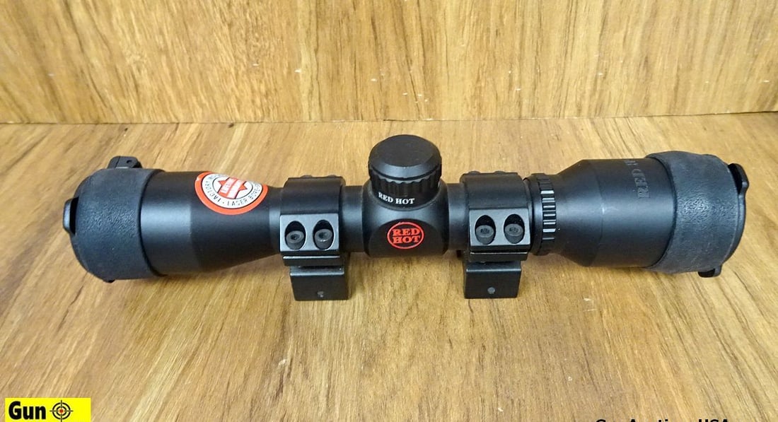 Cabela's Red Hot Scopes. Very Good. Lot of 2; One Cabela's 3-9x40 Scope .45/70 and One Red Hot Cross: Cabela's Red Hot Scopes. Very Good. Lot of 2; One Cabela's 3-9x40 Scope .45/70 and One Red Hot Cross Bow Scope, 3x32. . (61712)