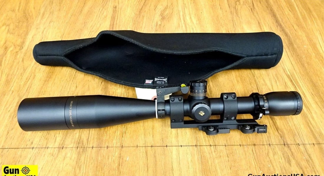 SIGHTRON SIII SS Scope. Like New. 6-24x50 Scope with Sunshade, LaRue Tactical Quik Release SPR-S: SIGHTRON SIII SS Scope. Like New. 6-24x50 Scope with Sunshade, LaRue Tactical Quik Release SPR-S Scope Mount, Leveling Bubble, Includes Scopecoat Cover. . (65773)