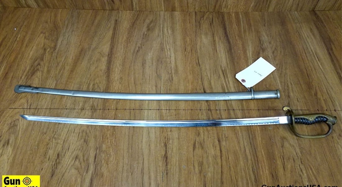 Japanese WWII . Very Good . Japanese WWII Army Dress Sword, 1875 Pattern. Includes Sheath. . (66834): Japanese WWII . Very Good . Japanese WWII Army Dress Sword, 1875 Pattern. Includes Sheath. . (66834)