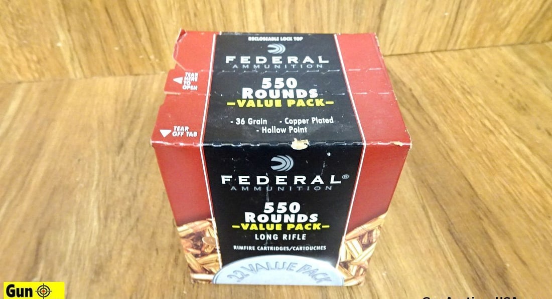 Federal, Winchester .22LR Ammo. 3500 Rds- Assorted. 25 Lbs. . (66758): Federal, Winchester .22LR Ammo. 3500 Rds- Assorted. 25 Lbs. . (66758)