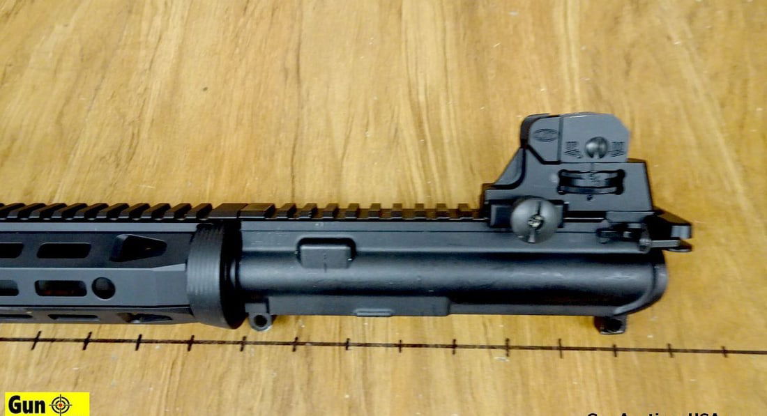 LMT 5.56 Upper Receiver. Excellent. 11" Flat Top Complete Upper Receiver, with Daniel Defense, Omega: LMT 5.56 Upper Receiver. Excellent. 11" Flat Top Complete Upper Receiver, with Daniel Defense, Omega Rail 7.0 M-Loc Handguard. A2 Sight Post with Bayonet Lug. Lugged Muzzle Device for Suppressor, BCG,
