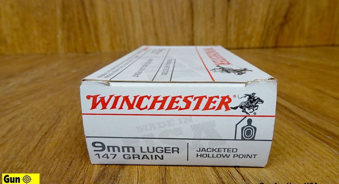 UMC, Federal, Winchester, Etc. 9 MM Luger Ammo. 945 Rds, Assorted. 27 lbs. . (66286): UMC, Federal, Winchester, Etc. 9 MM Luger Ammo. 945 Rds, Assorted. 27 lbs. . (66286)