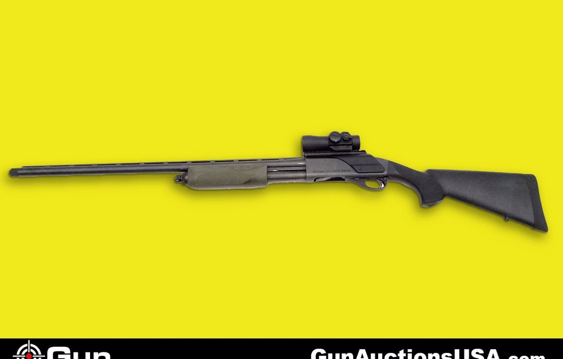 REMINGTON 870 EXPRESS MAGNUM 12 ga. Pump Action Shotgun. Very Good. 27.75" Barrel. Shiny Bore, Tight: REMINGTON 870 EXPRESS MAGNUM 12 ga. Pump Action Shotgun. Very Good. 27.75" Barrel. Shiny Bore, Tight Action Features a Front Bead Sight, Full Length Rib on Barrel, Chambered for 2 3/4 and 3" Shells. 3