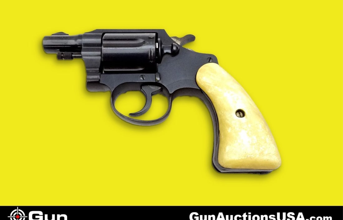 Colt DETECTIVE SPECIAL .32 Colt Revolver. Good Condition . 2" Barrel. Shiny Bore, Tight Action Featu: Colt DETECTIVE SPECIAL .32 Colt Revolver. Good Condition . 2" Barrel. Shiny Bore, Tight Action Features a 6 Shot Fluted Cylinder, Front Ramp Sight, Notch Rear Frame Sight, SA/DA, Faux Pearl Grips, Col