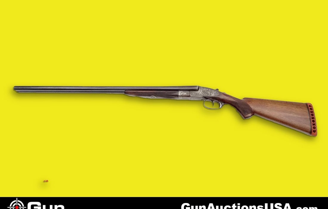 L.C.SMITH SxS 20 ga. Break Action Shotgun. Very Good. 26" Barrel. Shiny Bores, Tight Action ALL MATC: L.C.SMITH SxS 20 ga. Break Action Shotgun. Very Good. 26" Barrel. Shiny Bores, Tight Action ALL MATCHING NUMBERS on this SxS. An Ideal Grade with Straight Grained Wood Stock, Barrels are London Steel,