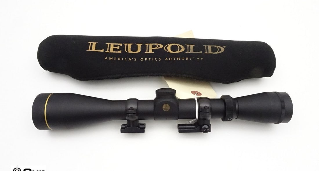 Leupold VX-2 Scope. Excellent. 4-12x40 Scope with Cross Hair Reticle and Scope Rings with Leupold Sc: Leupold VX-2 Scope. Excellent. 4-12x40 Scope with Cross Hair Reticle and Scope Rings with Leupold Scope Coat. . (66604)