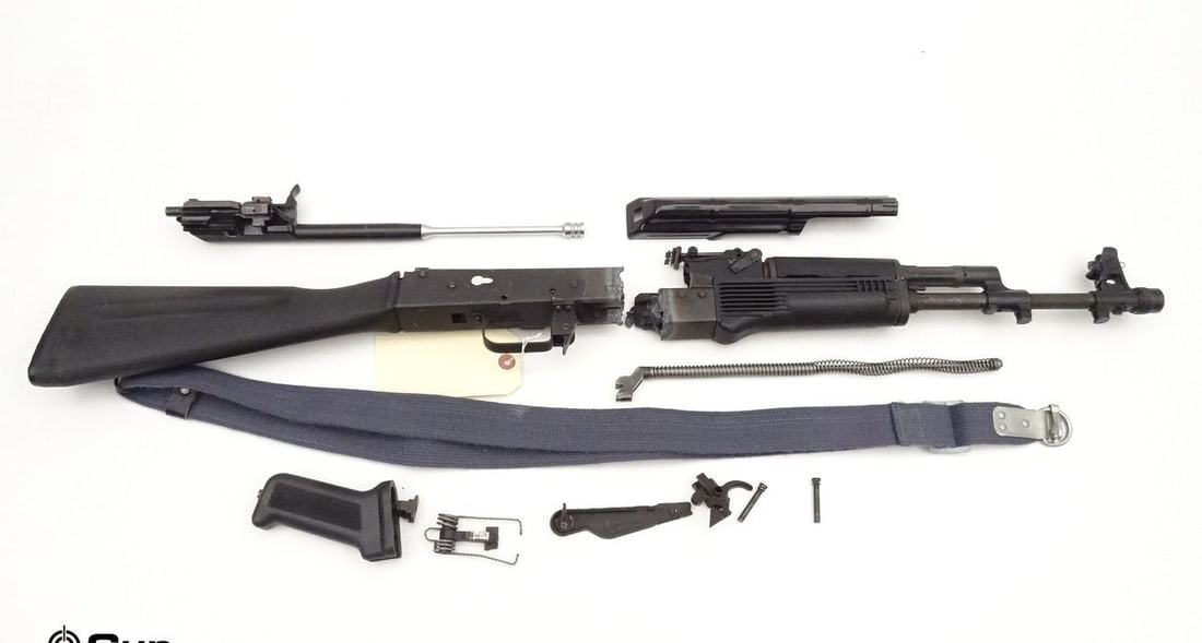 Un- Marked Gun Parts. Excellent. AK74 Parts, cut Receiver included with Sling. NO FFL Required. . (6: Un- Marked Gun Parts. Excellent. AK74 Parts, cut Receiver included with Sling. NO FFL Required. . (67565)