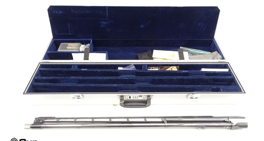 KRIEGHOFF 12 Ga. Barrel . Excellent . 34" Barrel. Ported Barrel, with Ventilated Rib, Magnetic Fiber: KRIEGHOFF 12 Ga. Barrel . Excellent . 34" Barrel. Ported Barrel, with Ventilated Rib, Magnetic Fiberoptic Front Sight, Threaded Choke. For the K-80. Includes 8 Chokes: 2- Modified, 2- LF, 1- IM, 1- IC