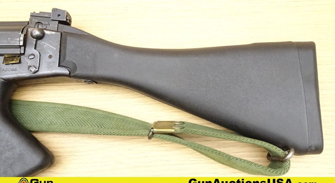 ENTREPRISE ARMS, INC. L1A1 SPORTER 7.62 x 51 Semi Auto Rifle. Good Condition . 21" Barrel. Shiny: ENTREPRISE ARMS, INC. L1A1 SPORTER 7.62 x 51 Semi Auto Rifle. Good Condition . 21" Barrel. Shiny Bore, Tight Action Polymer Furniture, Adjustable Front Blade Sight, Adjustable Rear Peep Sight, and a G