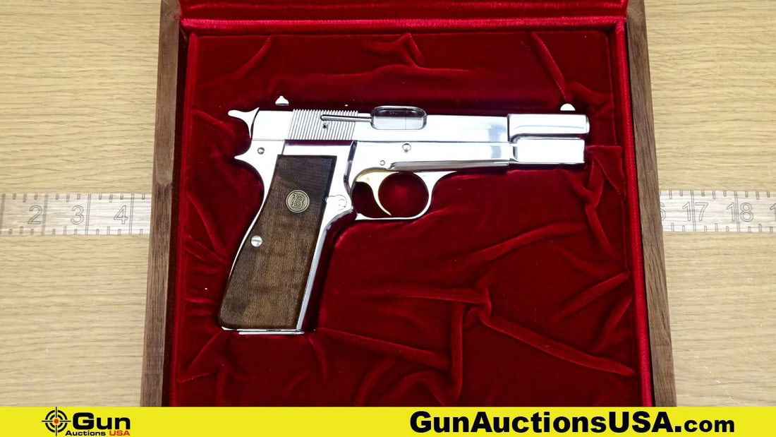 Browning HI-POWER CENTENNIAL 9MM PARA COLLECTOR'S Pistol. Like New. 4.75" Barrel. Shiny Bore, Tight