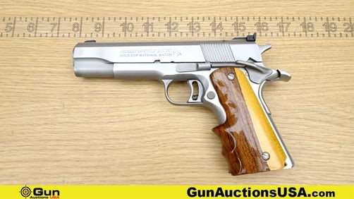 COLT Gold Cup National Match .45 AUTO GOLD CUP NATIONAL MATCH Pistol. Very Good. 5" Barrel. Shiny