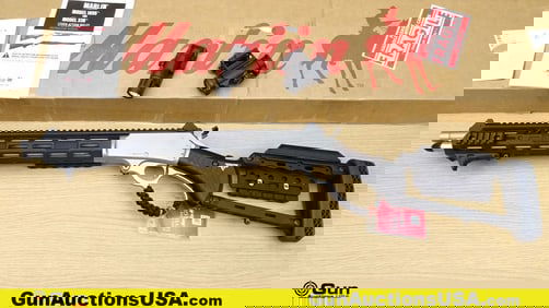 MARLIN FIREARMS CO. 1895 TRAPPER STAINLESS STEEL 45/70 GOVT. Lever Action CUSTOM Rifle. Excellent.