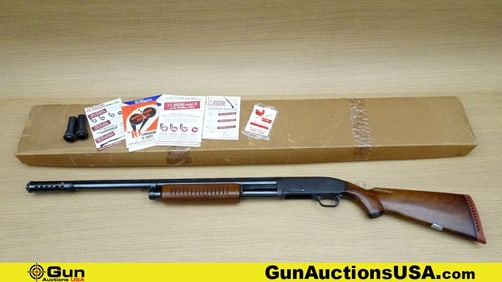 SEARS, ROEBUCK & CO. JC HIGGINS MODEL 20 12 ga. VINTAGE Shotgun. Good Condition. 23" Barrel. Shiny