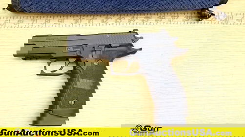 SIG Sauer P226 9MM PARA Pistol. Excellent. 4.25" Barrel. Shiny Bore, Tight Action Semi Auto The P226