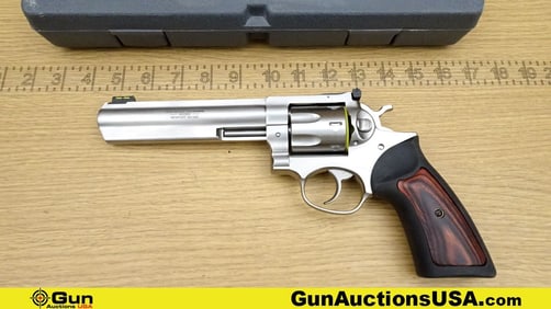 Ruger GP100 .357 MAGNUM MAGNUM Revolver. Excellent. 6" Barrel. Shiny Bore, Tight Action Features a