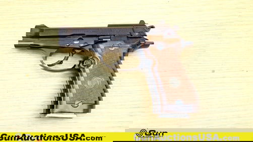 PIETRO BERETTA 84BB 9MM-.380 Pistol. Very Good. 3.75" Barrel. Shiny Bore, Tight Action Semi Auto The